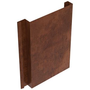 Revestimento em Aço - Concept Wall MX 7.0 Corten 0.65mm - Largura 30cm