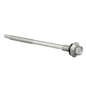 Parafuso Auto Perfurante para Isotelha Colonial Fixação em Aço Cor Natural - PB 12.1/4-14 x 3.1/4 P4