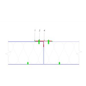 EC- PERFIL T 25 X 70MM - RAL9003/PRIM 0,50 EXT